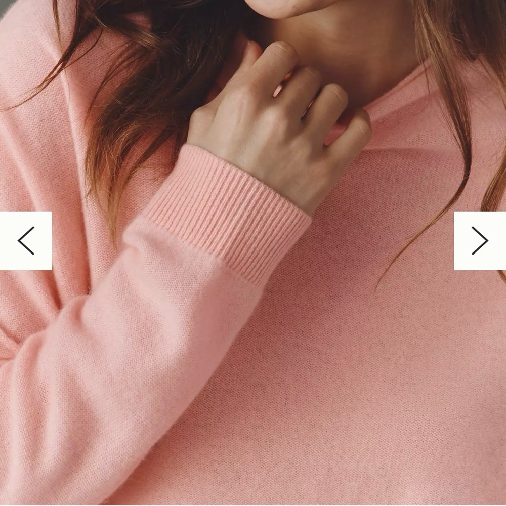 Anthropologie Pink Crewneck Sweater - Picture 2 of 11